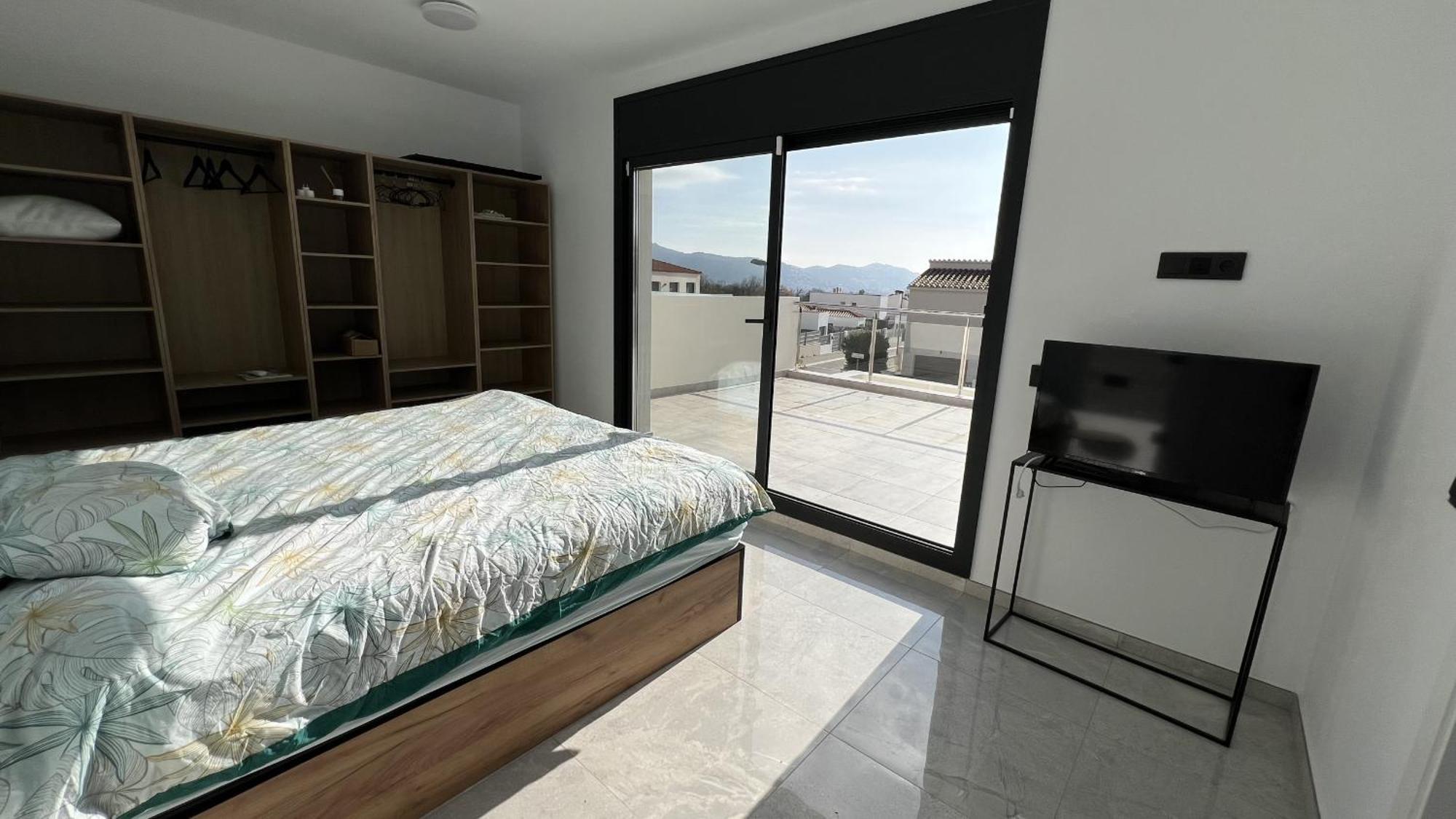 帕劳·萨巴尔德拉Casa Moderna Roses Con Piscina Y Jardin Mas Bosca, Roses别墅 外观 照片