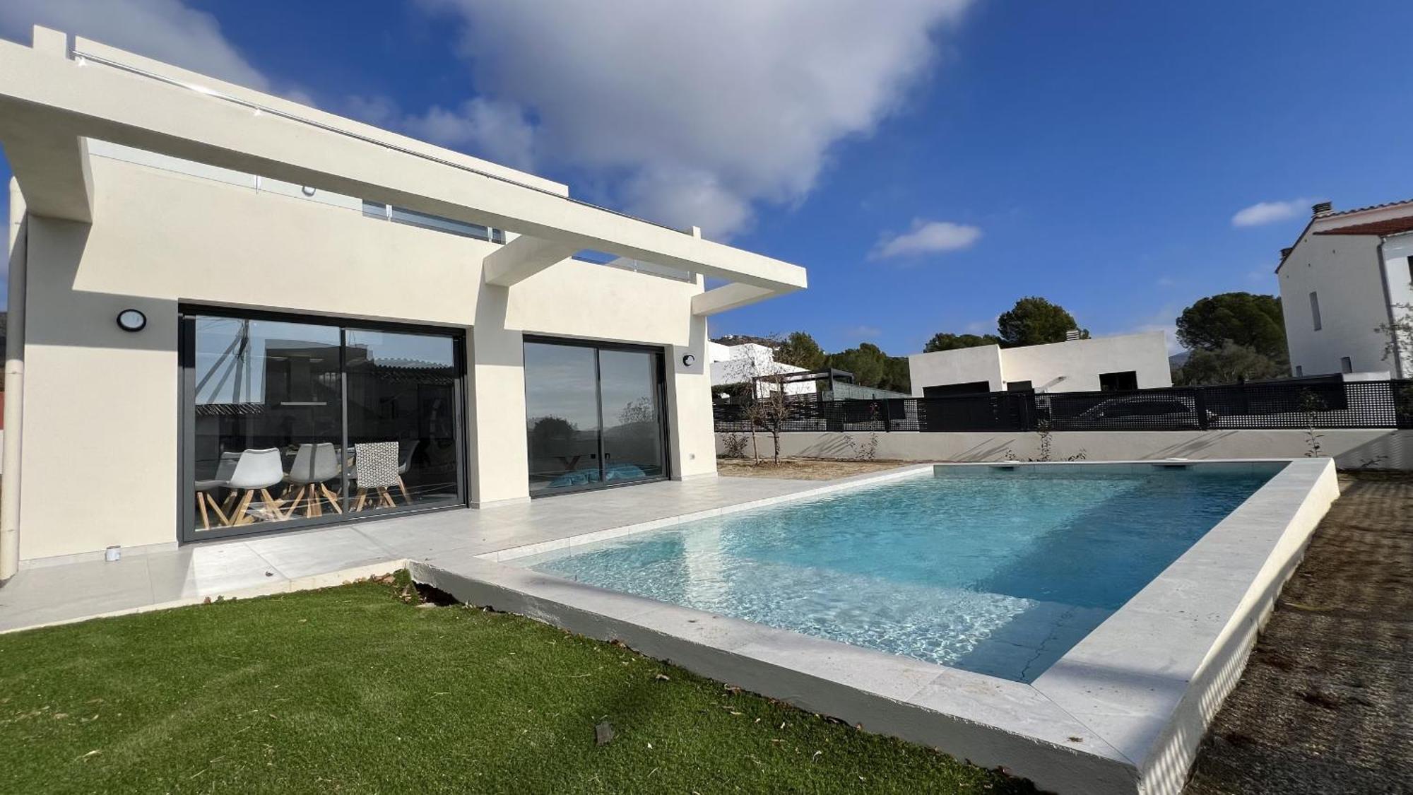 帕劳·萨巴尔德拉Casa Moderna Roses Con Piscina Y Jardin Mas Bosca, Roses别墅 外观 照片