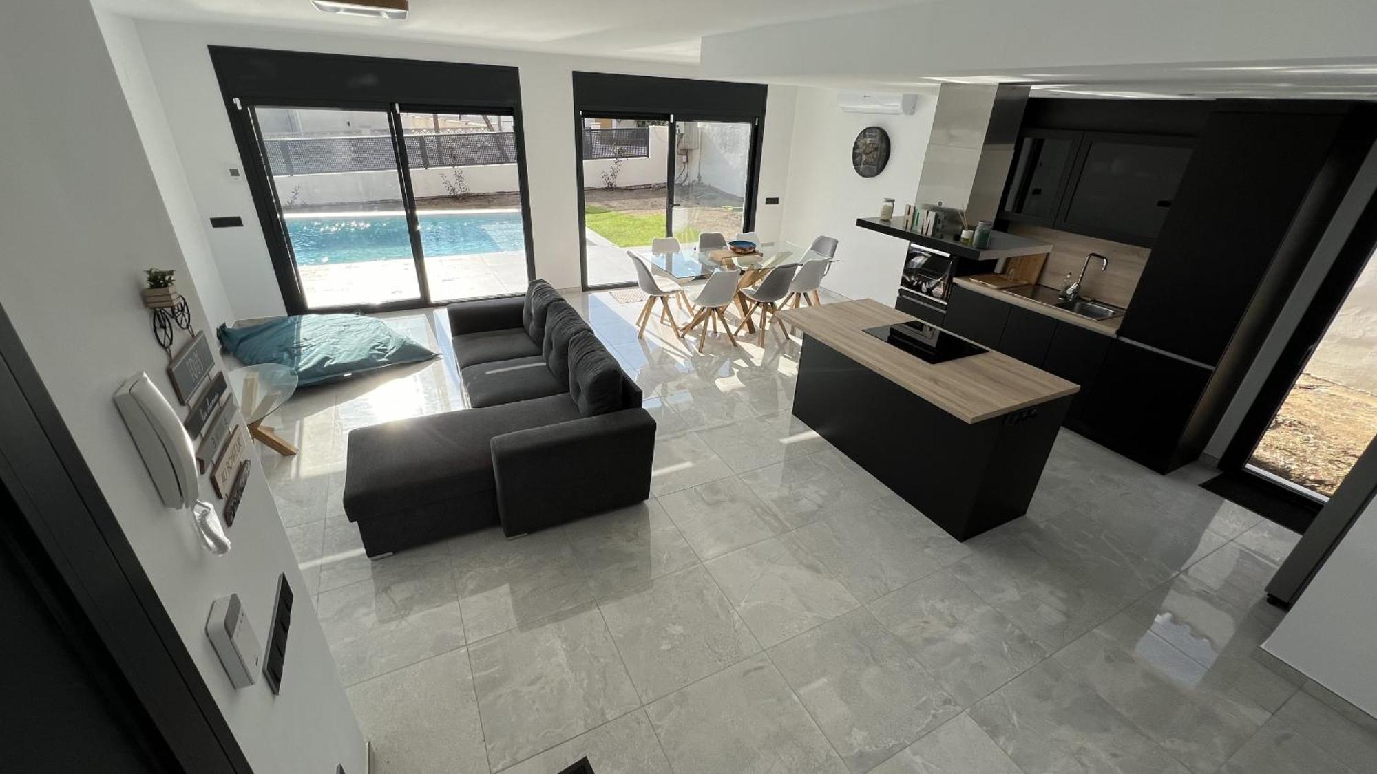 帕劳·萨巴尔德拉Casa Moderna Roses Con Piscina Y Jardin Mas Bosca, Roses别墅 外观 照片