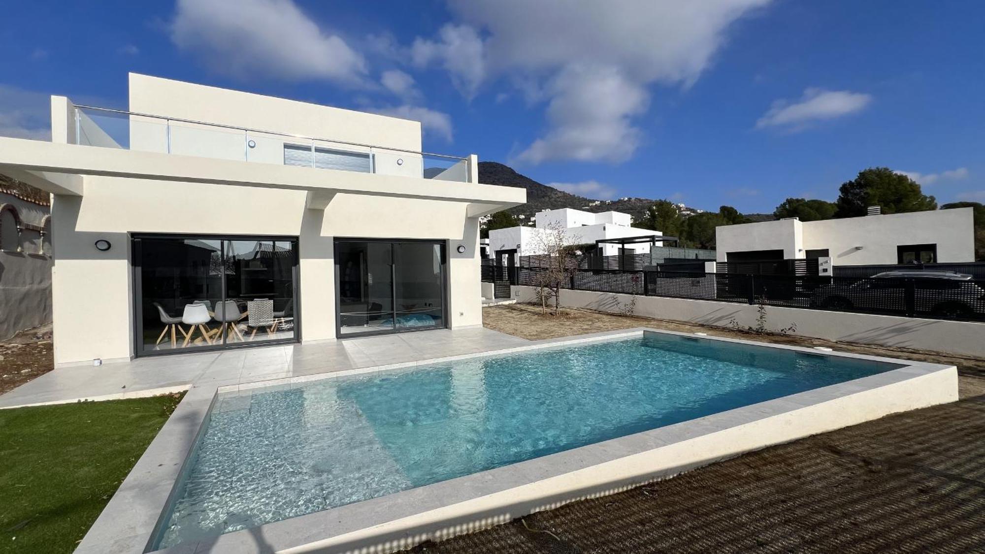 帕劳·萨巴尔德拉Casa Moderna Roses Con Piscina Y Jardin Mas Bosca, Roses别墅 外观 照片